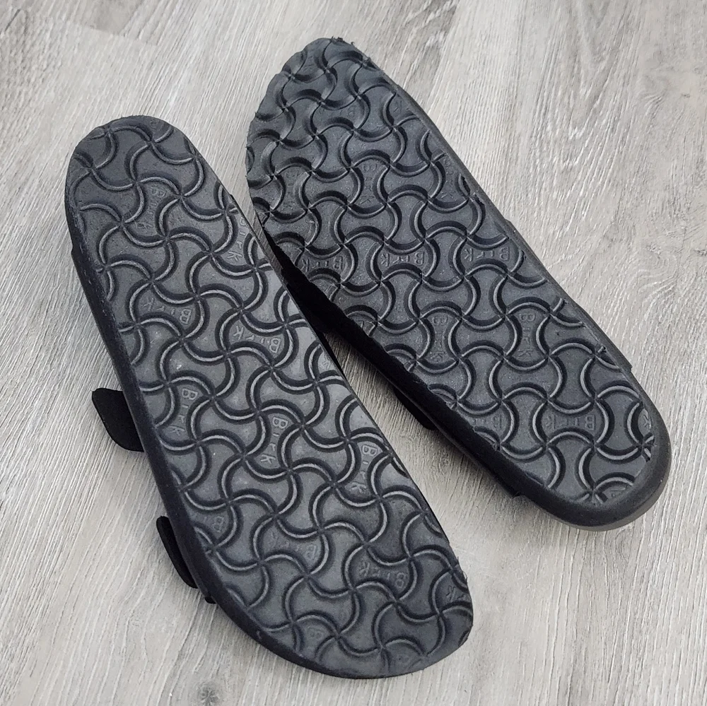 PERFECT PAPILLIO X BIRKENSTOCK EXQUISITE ARIZONA PLATFORM SANDALS SLIDES - Picture 8 of 8